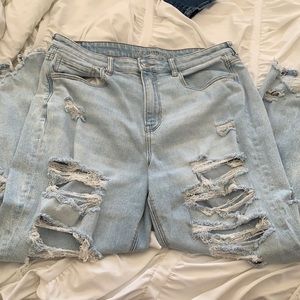 American eagle mom jeans (high rise)